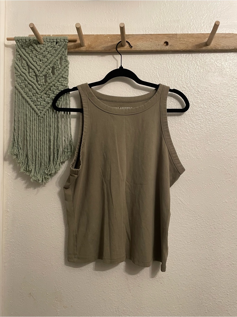Olive Tank Top